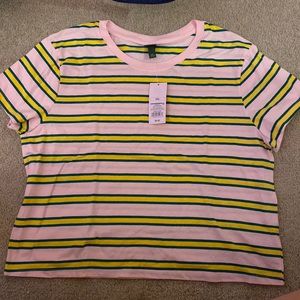 Please bundle ✨ Wild fable Womens pink striped crop top xxl